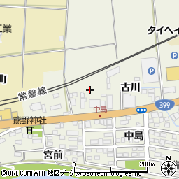 福島県いわき市平塩古川83-1周辺の地図