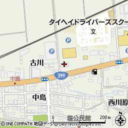東日本フードいわき営業部周辺の地図