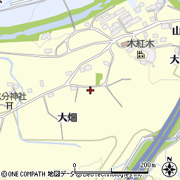福島県いわき市好間町上好間（大畑）周辺の地図