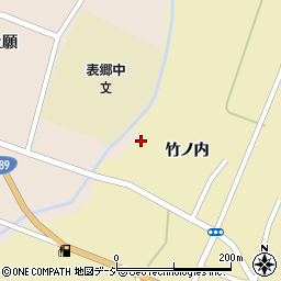 福島県白河市表郷金山竹ノ内3周辺の地図