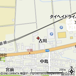 福島県いわき市平塩古川周辺の地図
