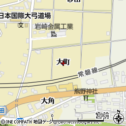 福島県いわき市平鎌田大町周辺の地図