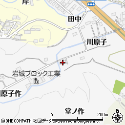 福島県いわき市好間町中好間川原子72周辺の地図