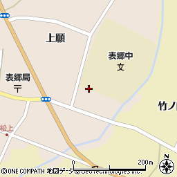 福島県白河市表郷番沢（柳沼）周辺の地図