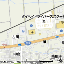 福島県いわき市平塩古川52周辺の地図