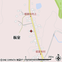 栃木県那須塩原市板室653周辺の地図