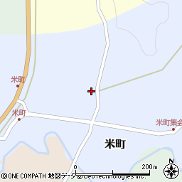 石川県羽咋郡志賀町米町ヨ4周辺の地図