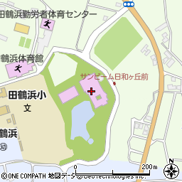 田鶴浜地区コミュニティセンター　ホール周辺の地図