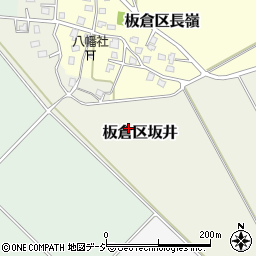 新潟県上越市板倉区坂井周辺の地図