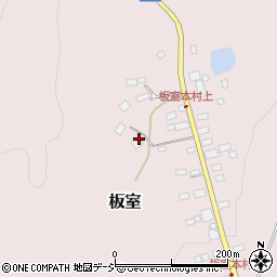 栃木県那須塩原市板室831周辺の地図