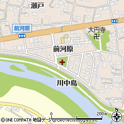 福島県いわき市平中神谷前河原周辺の地図