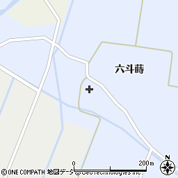 福島県白河市表郷高木田渕周辺の地図
