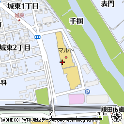 福島県いわき市平城東３丁目1周辺の地図