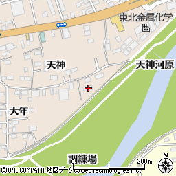 福島県いわき市平中神谷天神33周辺の地図