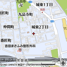福島県いわき市平九品寺町10-10周辺の地図