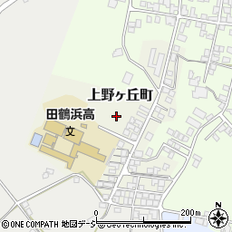 石川県七尾市上野ヶ丘町周辺の地図