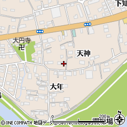 福島県いわき市平中神谷天神3周辺の地図