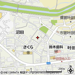 福島県いわき市好間町下好間叶田周辺の地図