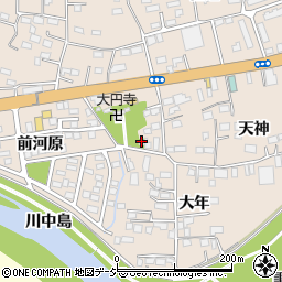 大年神社周辺の地図
