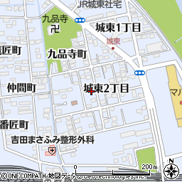 福島県いわき市平九品寺町10-15周辺の地図