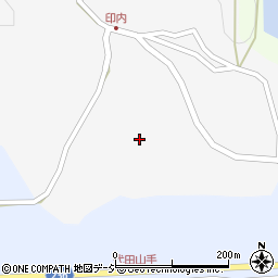 石川県羽咋郡志賀町印内リ周辺の地図