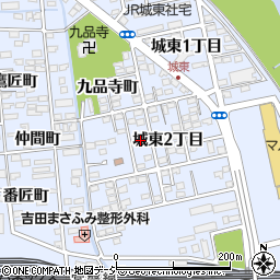福島県いわき市平九品寺町10周辺の地図