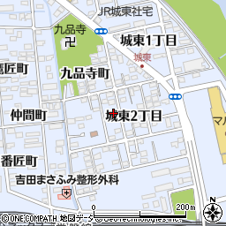 福島県いわき市平九品寺町10-16周辺の地図