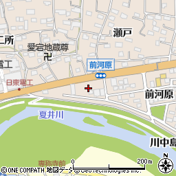 福島県いわき市平中神谷（前河原町）周辺の地図