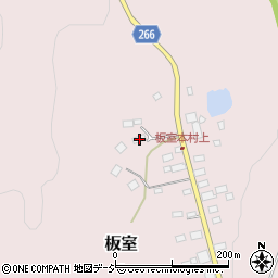 栃木県那須塩原市板室786周辺の地図