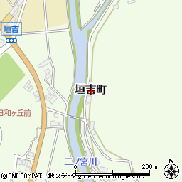 石川県七尾市垣吉町周辺の地図