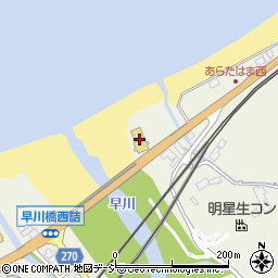 新潟日産糸魚川店周辺の地図