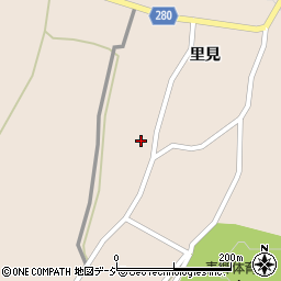 福島県白河市表郷番沢和田6周辺の地図