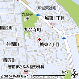 福島県いわき市平九品寺町10-2周辺の地図