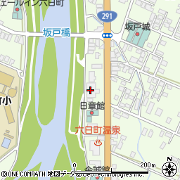 坂戸楽生園周辺の地図