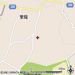 福島県白河市表郷番沢和田15周辺の地図