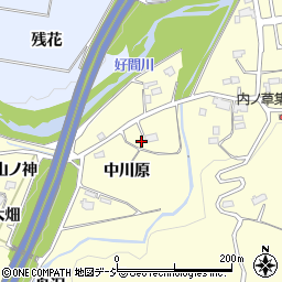 福島県いわき市好間町上好間中川原92周辺の地図