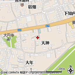 福島県いわき市平中神谷天神8周辺の地図