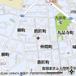 福島県いわき市平鷹匠町10周辺の地図