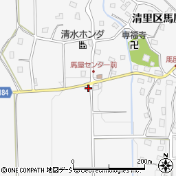 新潟県上越市清里区馬屋388周辺の地図