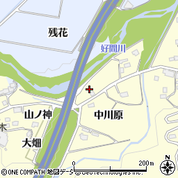 福島県いわき市好間町上好間中川原66周辺の地図