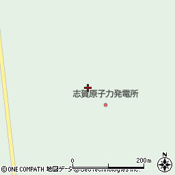 桜井電気工事株式会社　志賀原子力内事務所周辺の地図