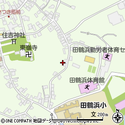 石川県七尾市田鶴浜町（ニ）周辺の地図