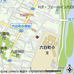 新潟地方検察庁　六日町支部周辺の地図