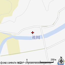 福島県白河市表郷中野岩崎周辺の地図