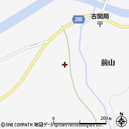 福島県白河市表郷中野上ノ原周辺の地図