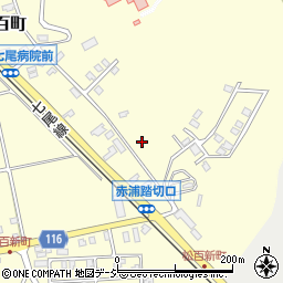 石川県七尾市松百町イ周辺の地図