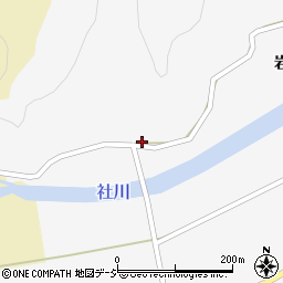 福島県白河市表郷中野岩崎東61周辺の地図