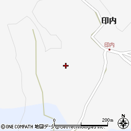 石川県羽咋郡志賀町印内子周辺の地図