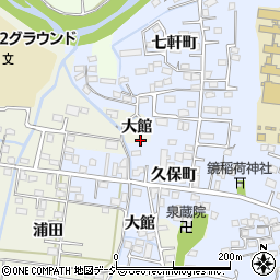 福島県いわき市好間町下好間大館267周辺の地図