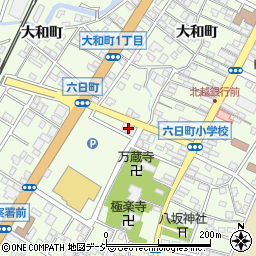 和可奈鮨周辺の地図